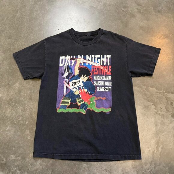 Travis Scott Men's Black T-shirt - Picture 1 of 6